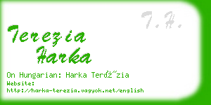 terezia harka business card